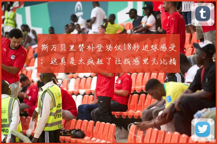 斯万贝里替补登场仅18秒进球感受：这真是太疯狂了让我感觉无比精彩